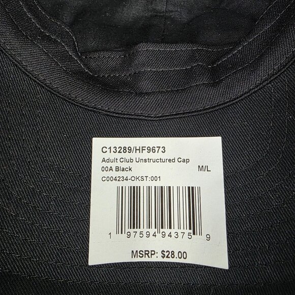 Nike Cowboys Club Cap M/L Black Cotton Adjustable Unstructured On-Field OSU - Picture 4 of 9